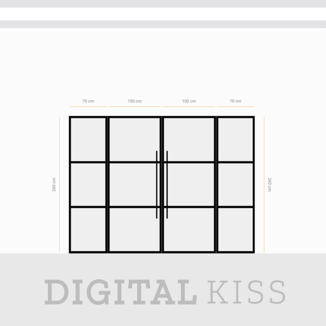 3D product configurator voor stalen deuren