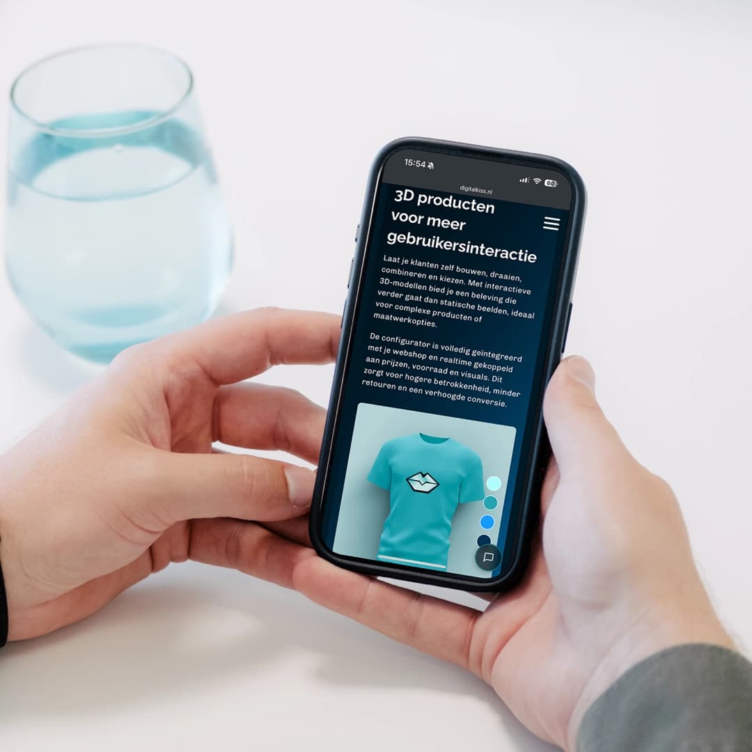 Stijlvolle zwart-wit foto van twee mobiele telefoons